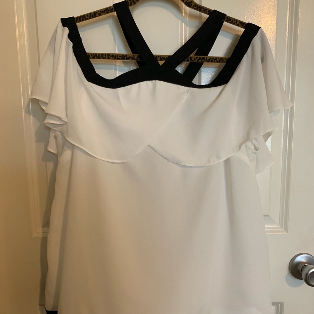 INC xl off the shoulder top